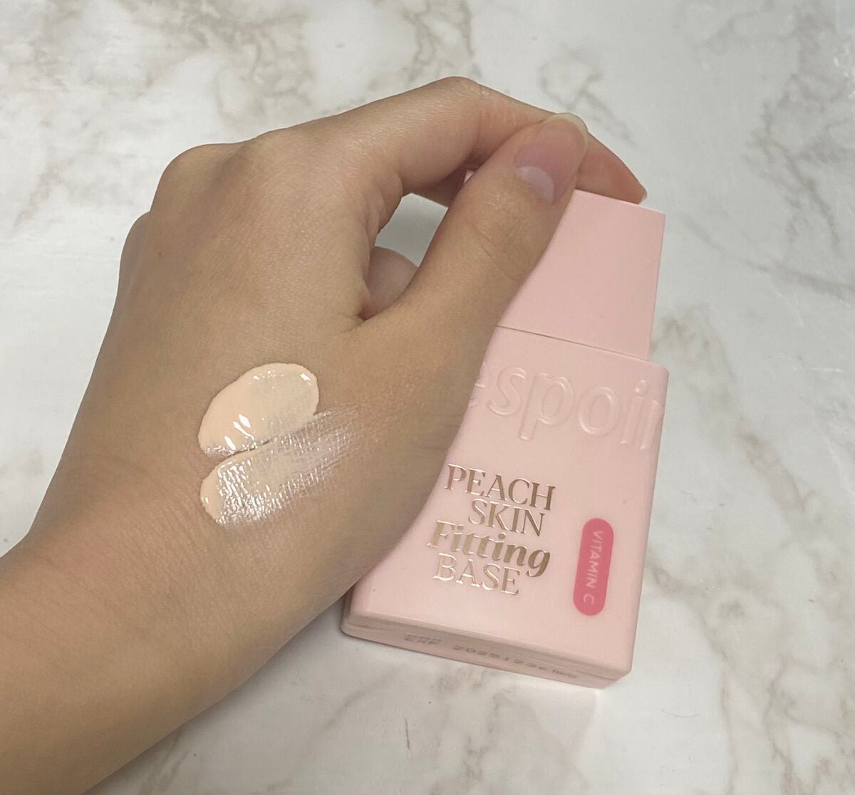 ピーチスキンフィッティングベース オールニュー SPF50 PA++++/espoir/化粧下地を使ったクチコミ(2枚目)