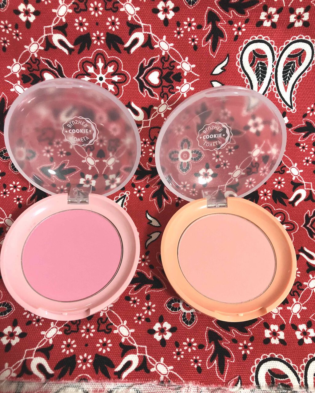 ラブリー クッキー ブラッシャー/ETUDE/パウダーチークを使ったクチコミ(2枚目)