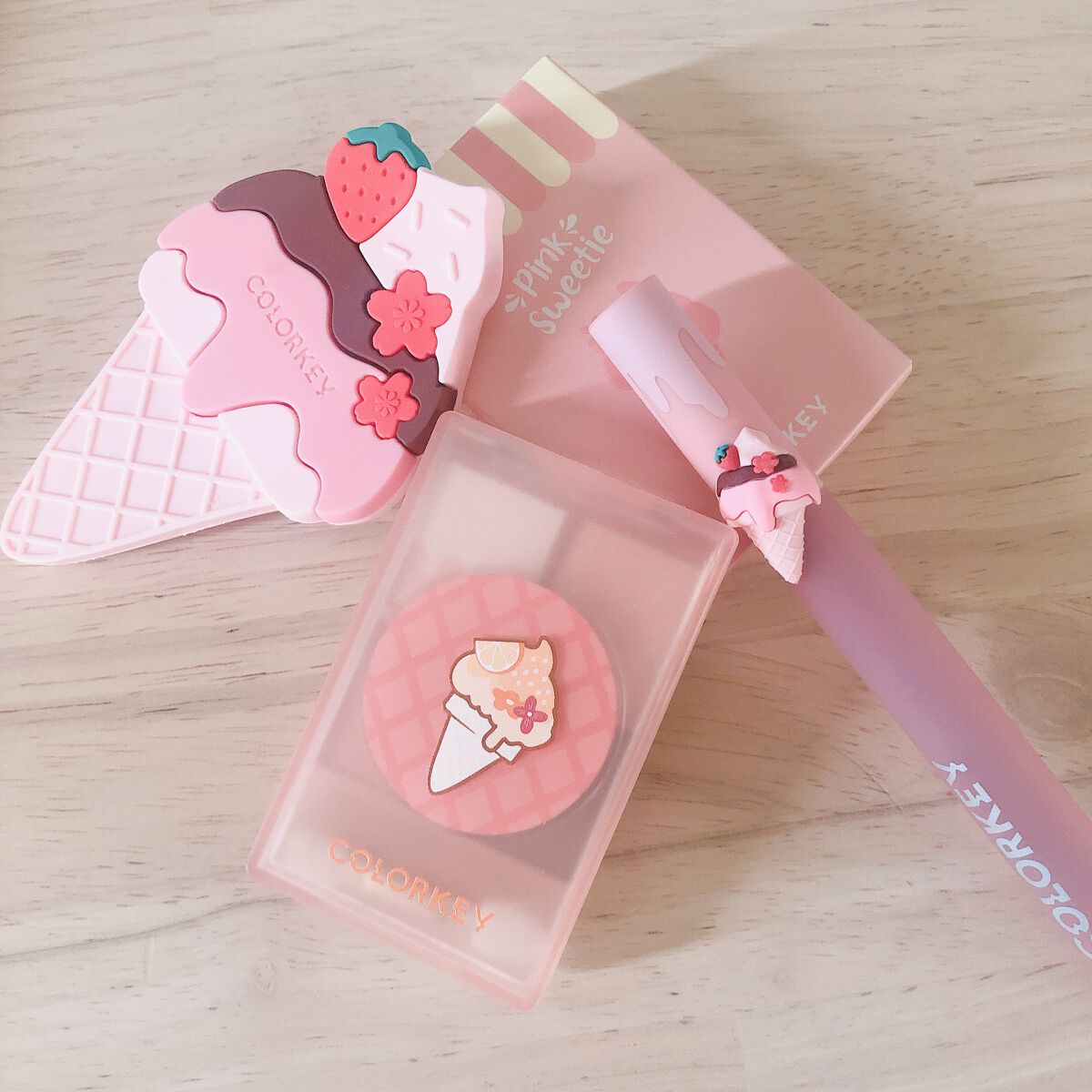 四色アイシャドウパレット/COLORKEY/アイシャドウパレットを使ったクチコミ(1枚目)