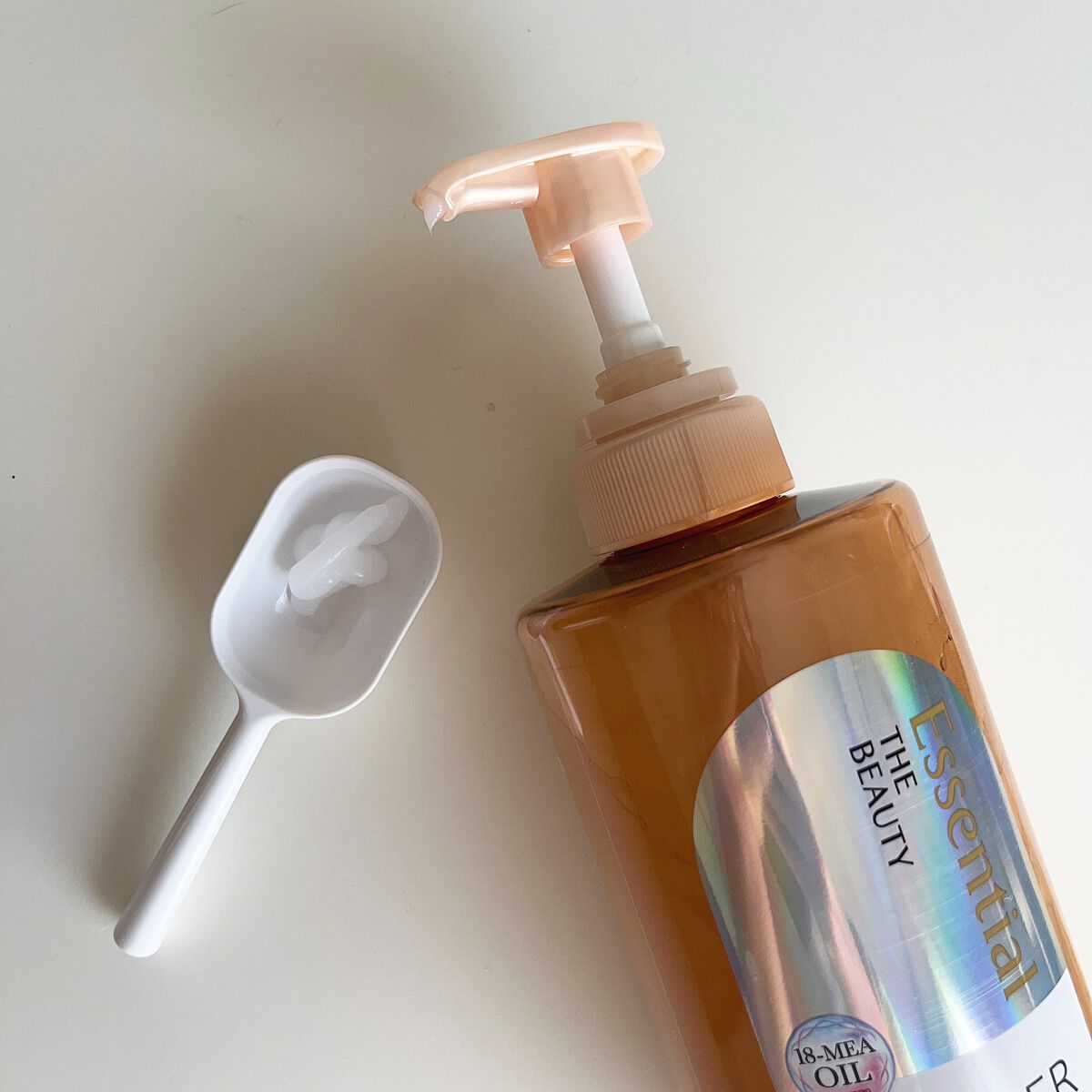 ザビューティ 髪のキメ美容素髪を守る バリアシャンプー/コンディショナー/エッセンシャル/シャンプー・コンディショナーを使ったクチコミ(3枚目)