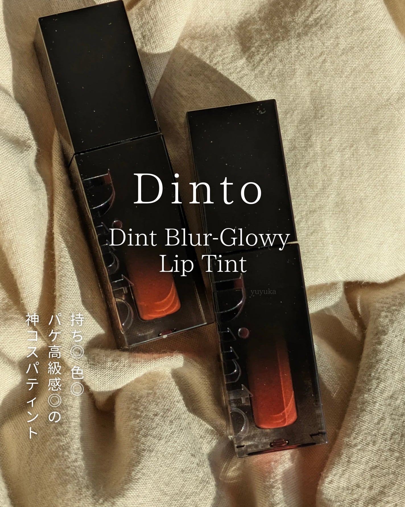 ブラーグロイリップティント/Dinto/リップティントを使ったクチコミ(1枚目)