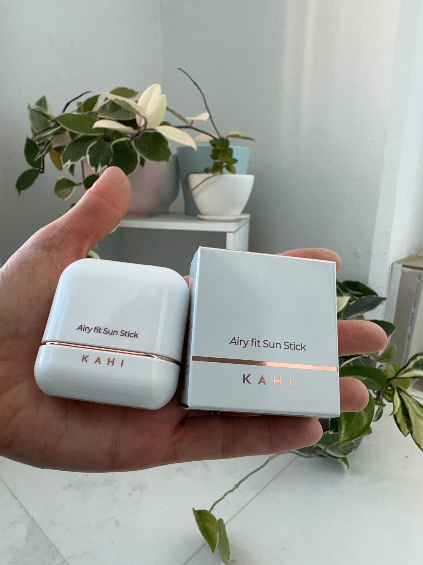 エアリーフィットサンスティック/KAHI/日焼け止めスティックを使ったクチコミ(1枚目)