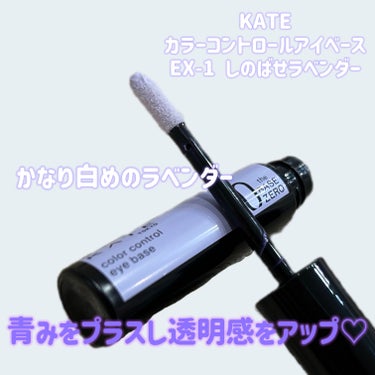 カラーコントロールアイベース/KATE/アイシャドウベースを使ったクチコミ（2枚目）