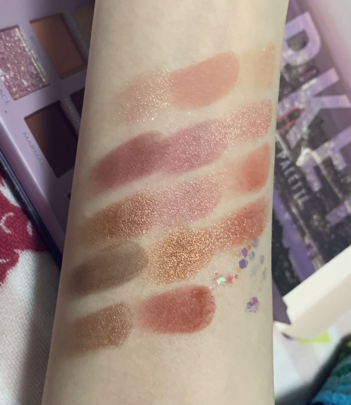 GO TRAVEL 15色アイシャドウパレット 04 トルコ(hi Turkey)/FOCALLURE/アイシャドウパレットを使ったクチコミ（2枚目）