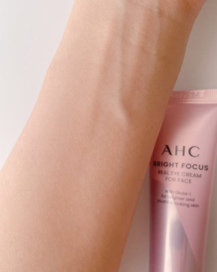 ブライト フォーカス リアル アイクリーム フォーフェイス/AHC/アイケア・アイクリームを使ったクチコミ(5枚目)