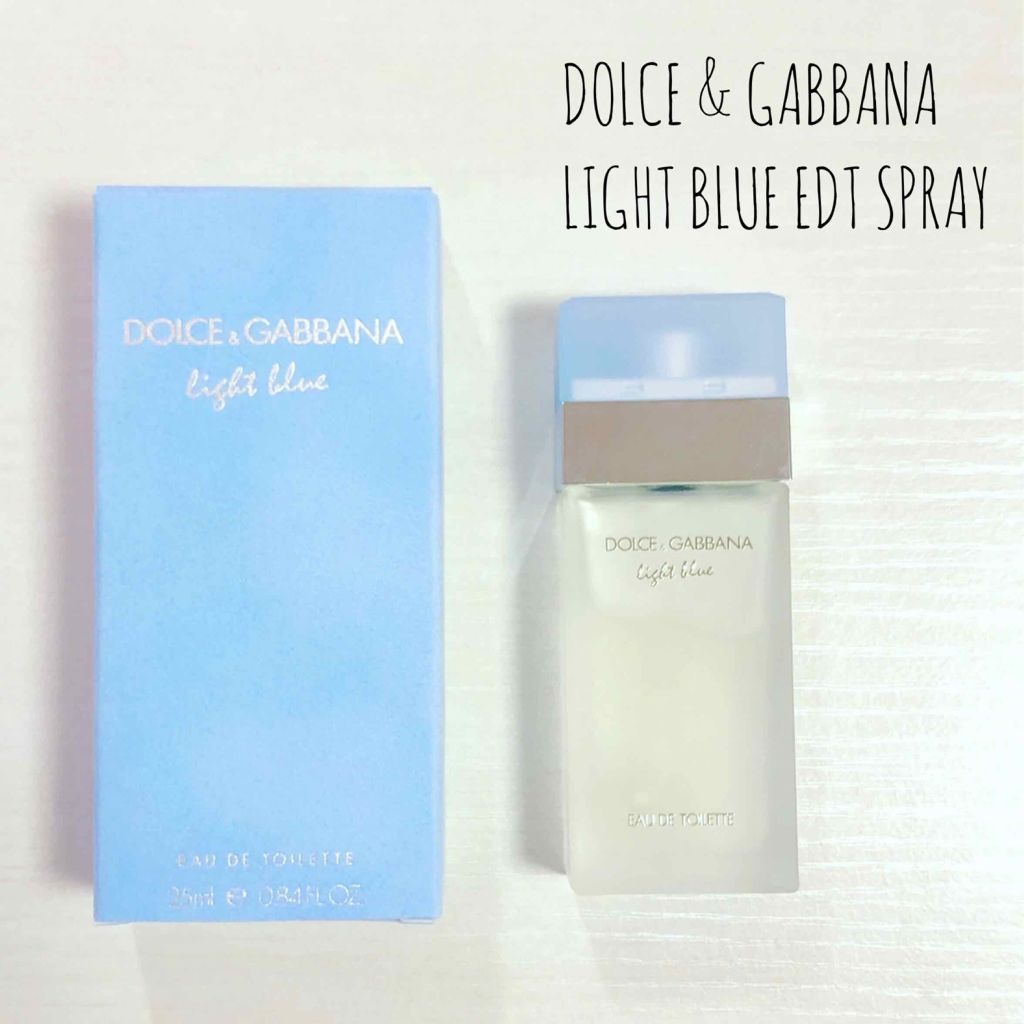 LIGHT BLUE EAU DE TOILETTE(ライトブルー オードトワレ)/DOLCE&GABBANA BEAUTY/香水(レディース)を使ったクチコミ(1枚目)