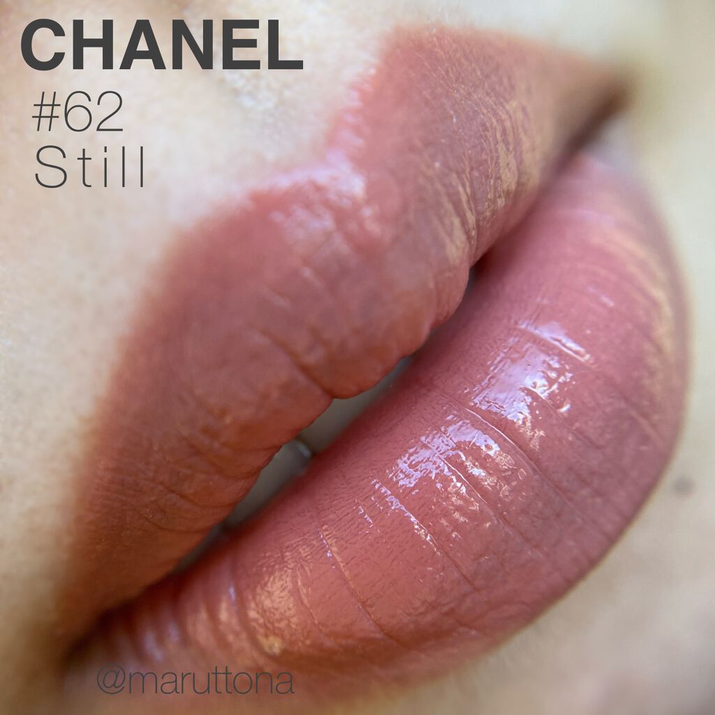 ルージュ アリュール ラック 62 スティル/CHANEL/口紅を使ったクチコミ（1枚目）