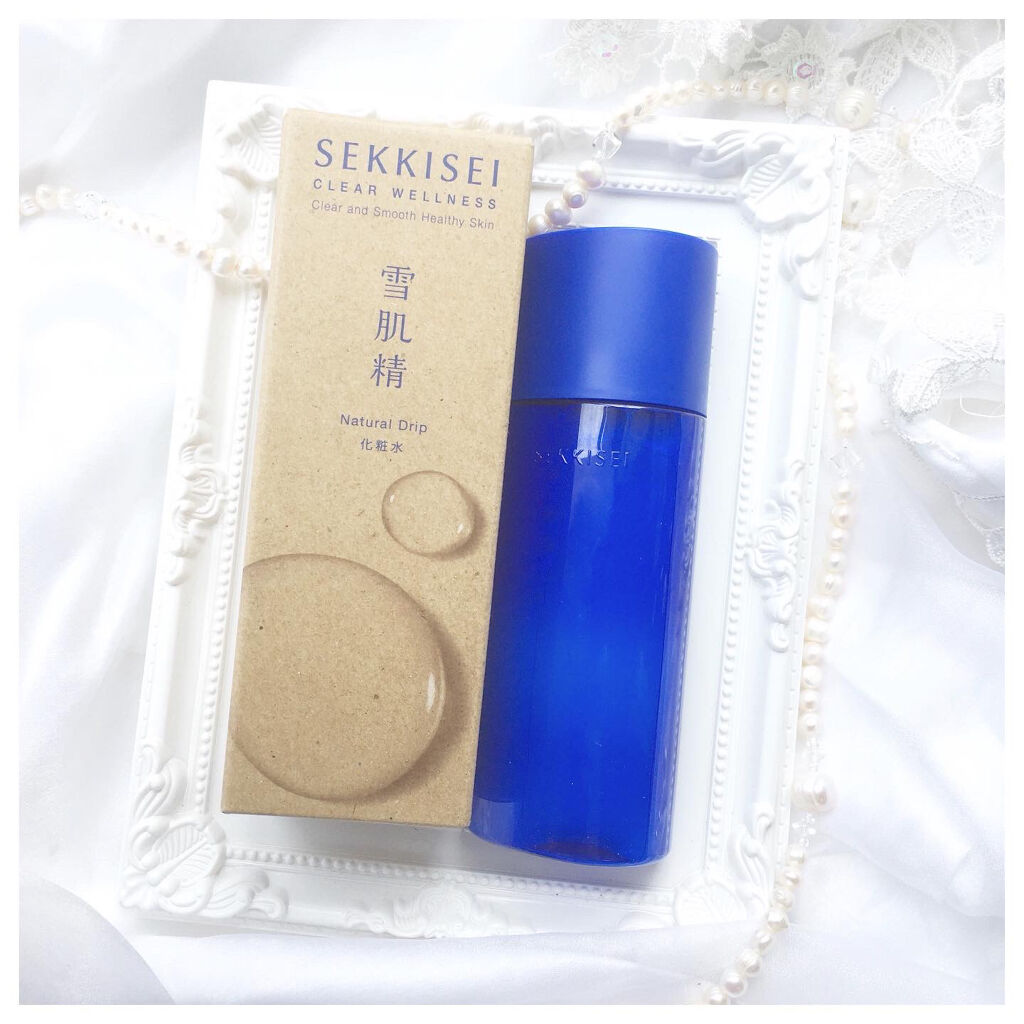 クリアウェルネス ナチュラル ドリップ 170ml(つめかえ用)/雪肌精/化粧水を使ったクチコミ（1枚目）