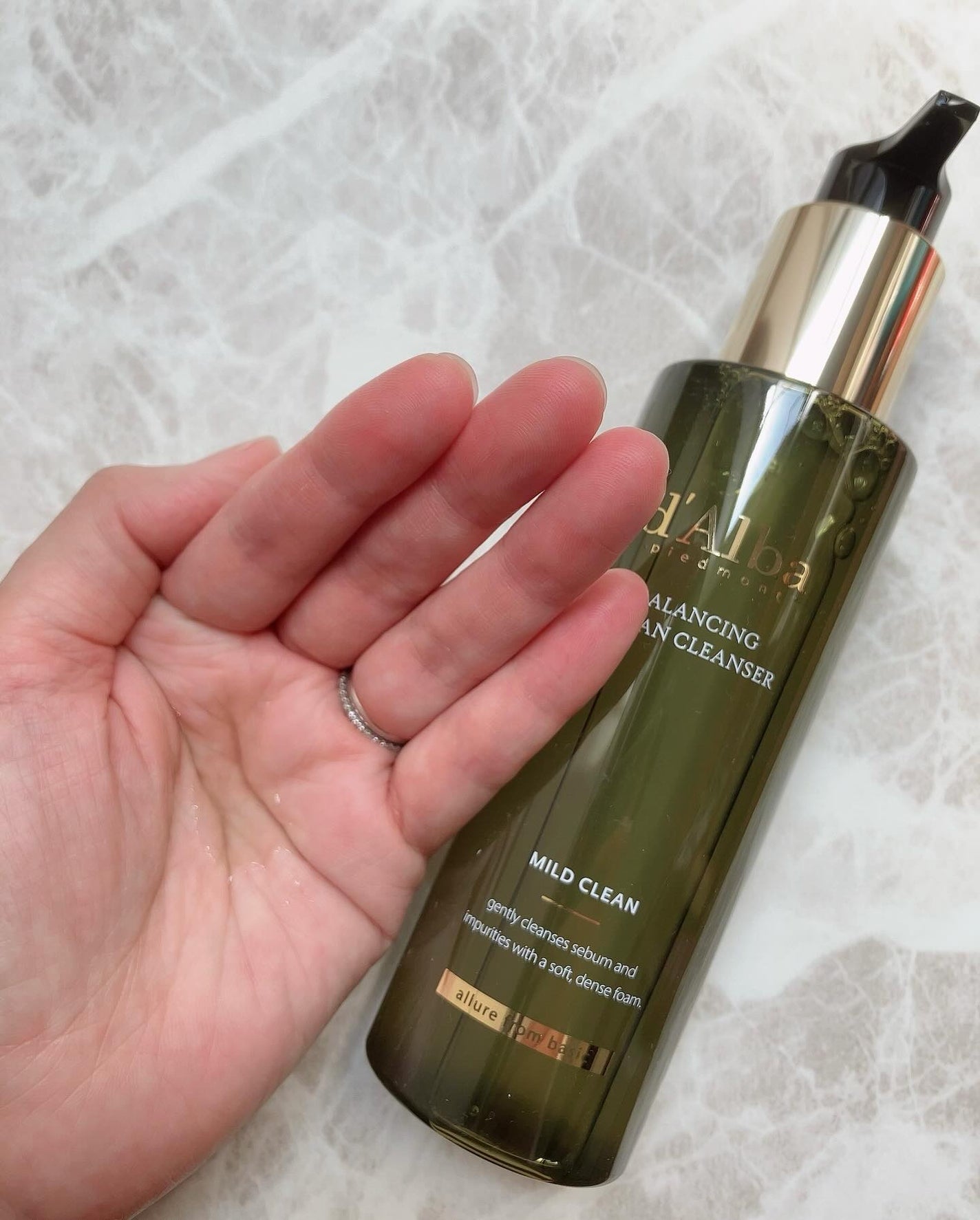 マイルドスキンバランシングヴィーガンクレンザー/ダルバ/洗顔フォームを使ったクチコミ(2枚目)