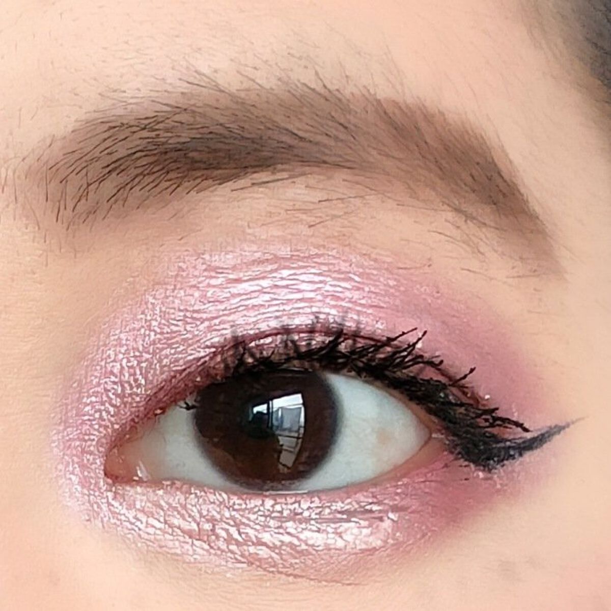 カラーインク シャドウ PK-1 ピンク/MAYBELLINE NEW YORK/ジェル・クリームアイシャドウを使ったクチコミ（3枚目）