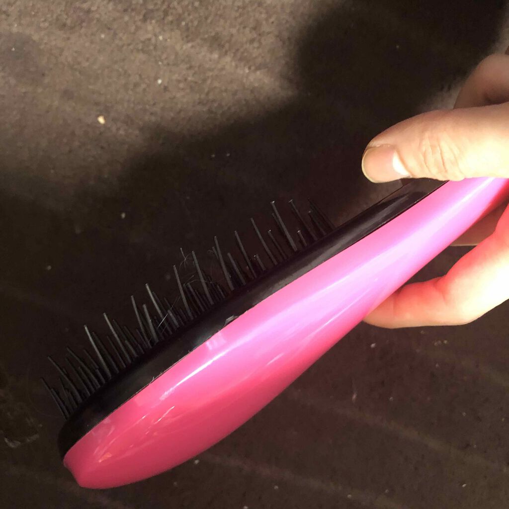 絡みにくい！髪通りなめらか長短2段ヘアブラシ/キャンドゥ/ヘアブラシを使ったクチコミ（1枚目）