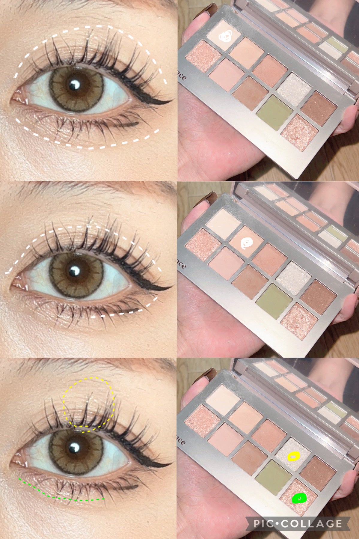 ニューデップスアイシャドウパレット/hince/アイシャドウパレットを使ったクチコミ(4枚目)