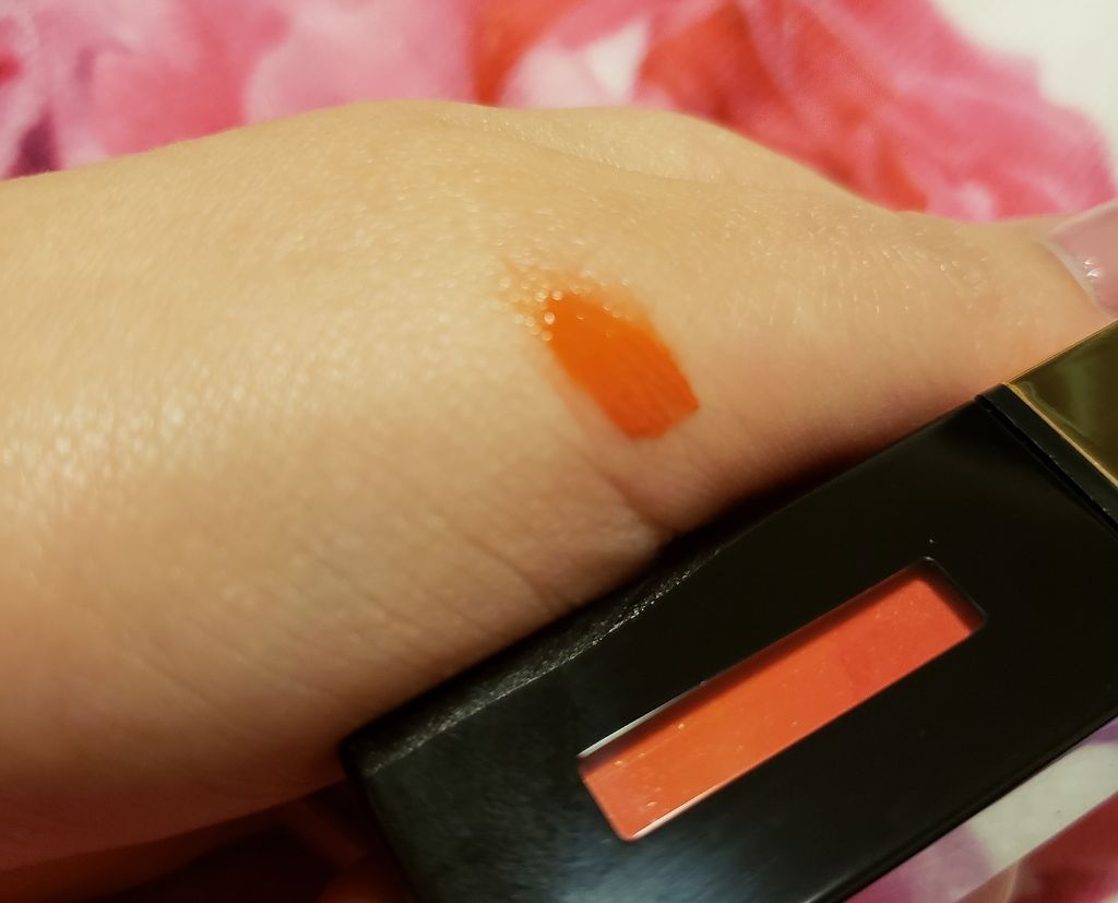 ルージュ ピュールクチュール ヴェルニ ヴィニルクリーム/YVES SAINT LAURENT BEAUTE/口紅を使ったクチコミ(2枚目)