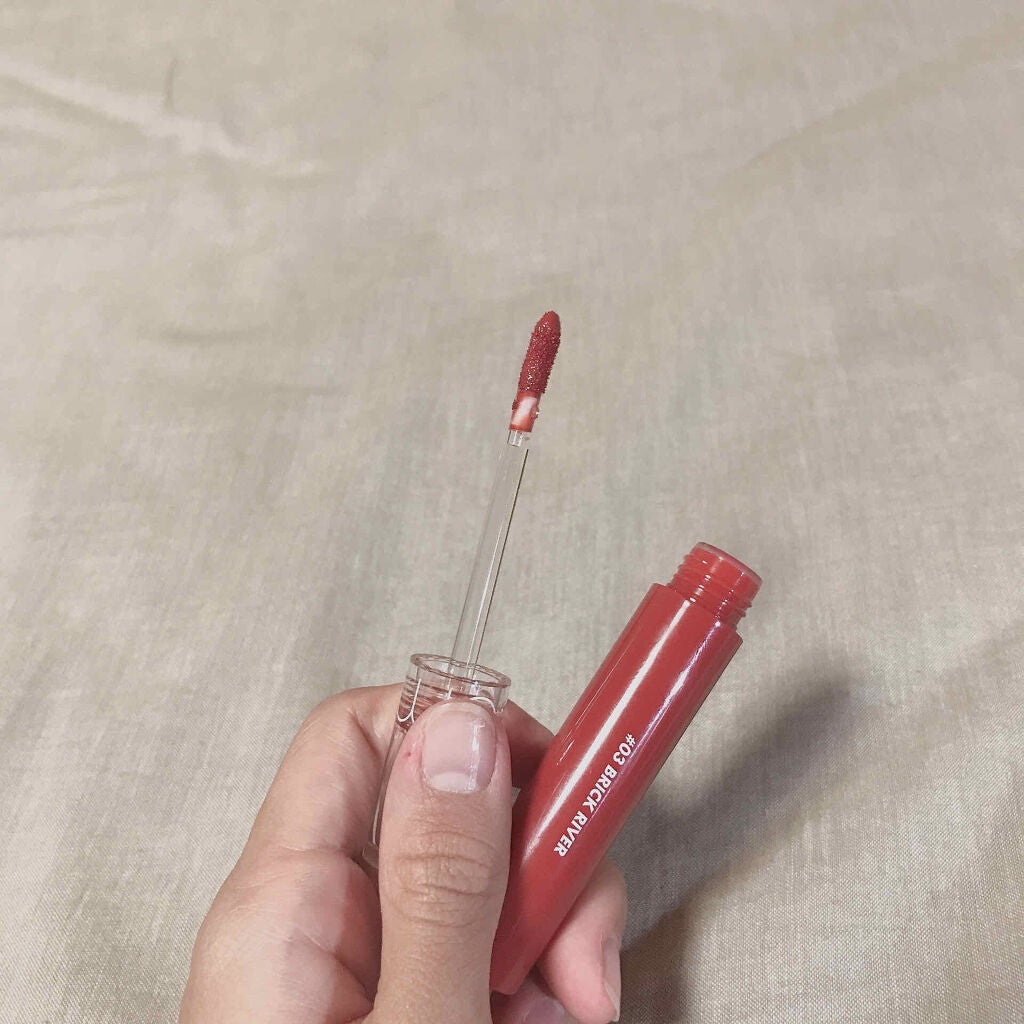 グラスティングウォーターティント/rom&nd/リップティントを使ったクチコミ(2枚目)