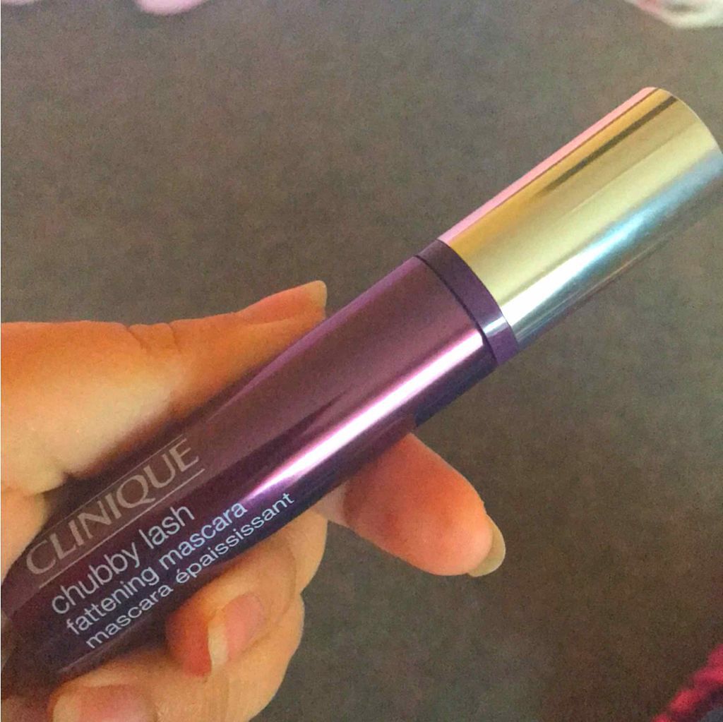 CLINIQUE チャビーラッシュ ファットニング マスカラのクチコミ「クリニークのパープルマスカラ！セパレートタイプです🌟 授業終わりにタウンまで行ったらクリニーク.....」（1枚目）