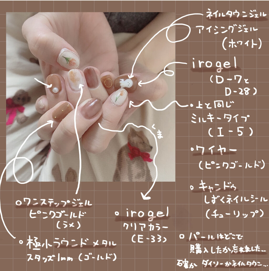 irogel/irogel(イロジェル)/ジェルネイルを使ったクチコミ（2枚目）