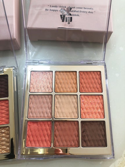 ソフトクレイビームアイシャドウパレット/AMIOK/ジェル・クリームアイシャドウを使ったクチコミ(5枚目)
