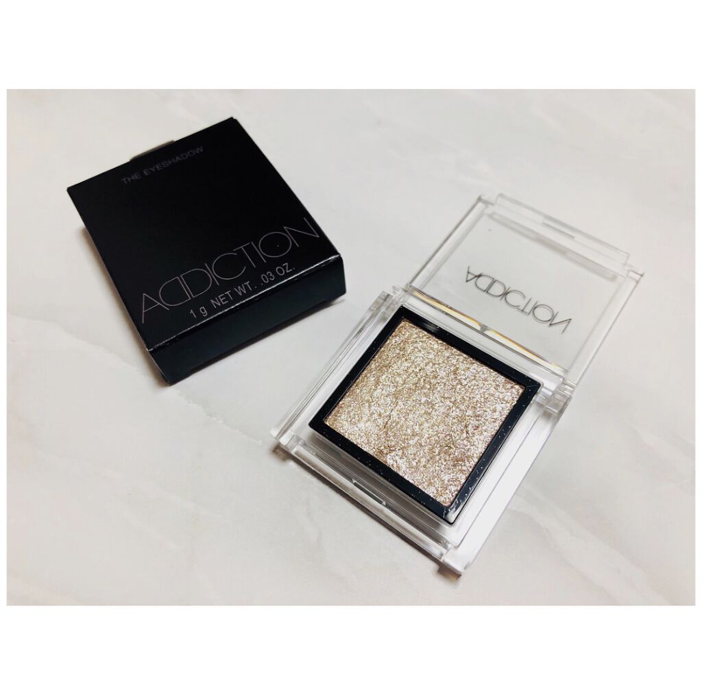 アディクション ザ アイシャドウ スパークル/ADDICTION/単色アイシャドウを使ったクチコミ（1枚目）