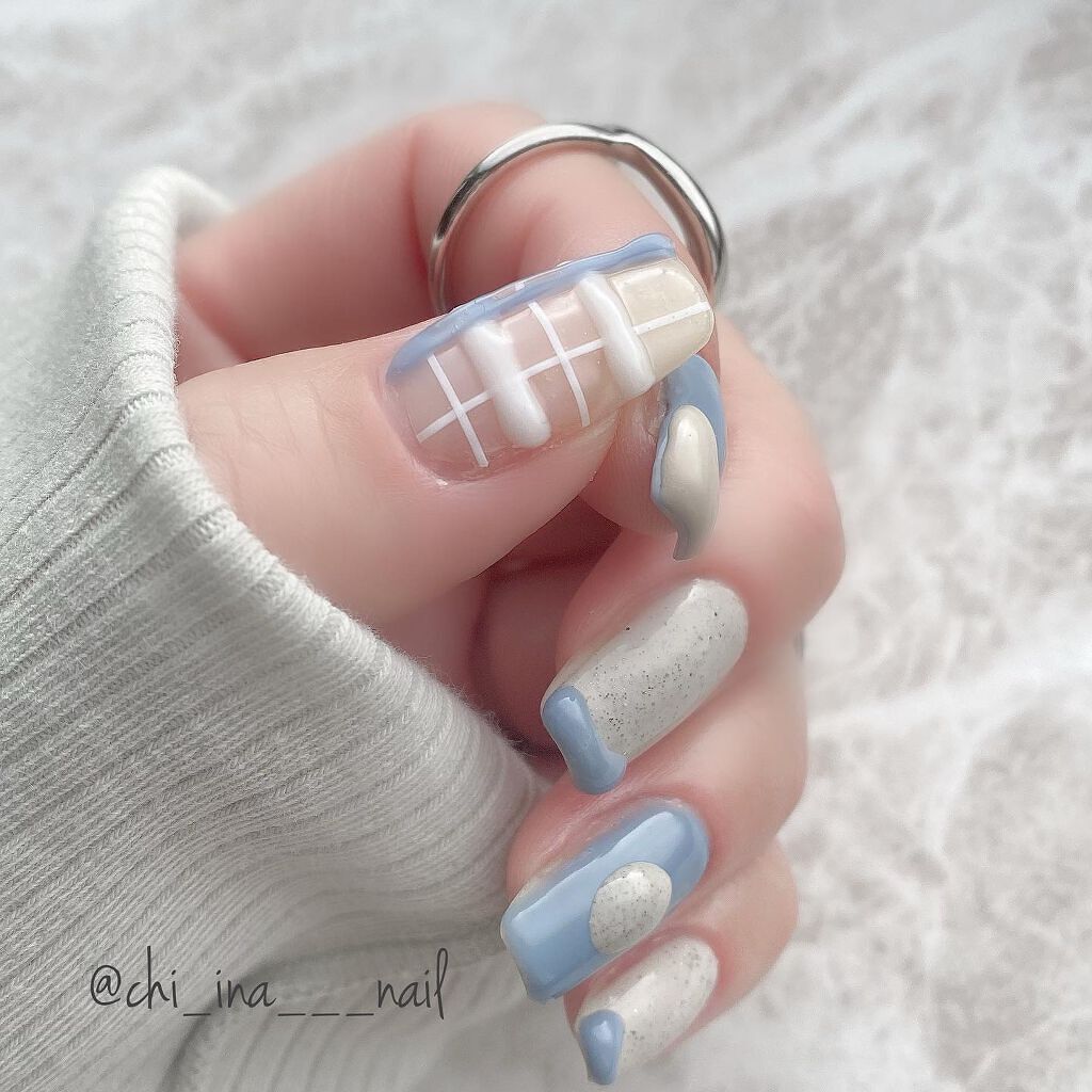 ジェルネイル（ライト対応）/セリア/ジェルネイルを使ったクチコミ（3枚目）