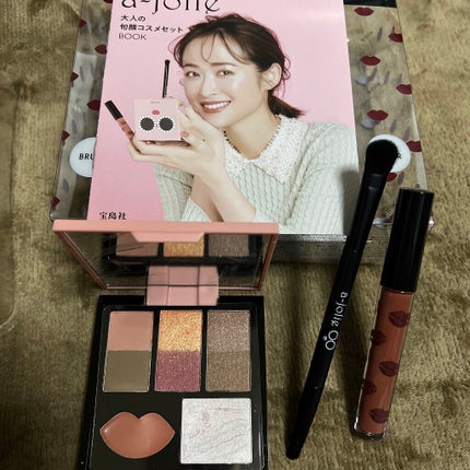 コスメ デパコス まとめ売り 40点セット 試してみた】宝島社 a-jolie 大人の旬顔コスメセット BOOKの