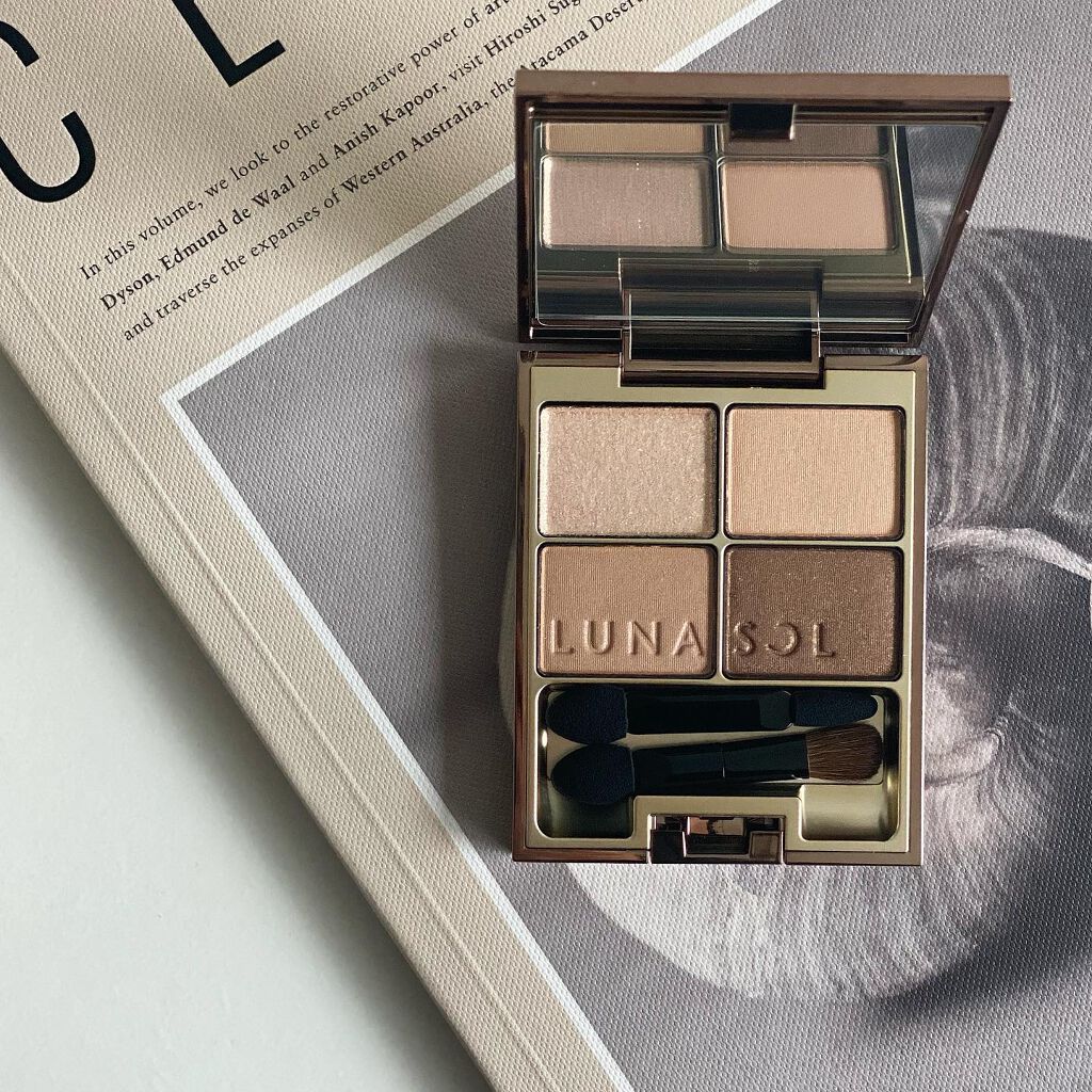 スキンモデリングアイズ/LUNASOL/アイシャドウパレットを使ったクチコミ（1枚目）