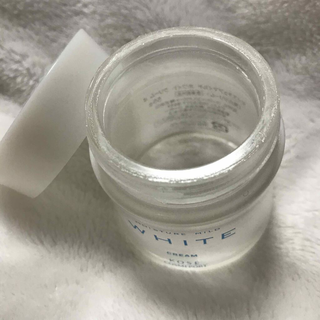 モイスチュアマイルドホワイトクリーム/コーセーコスメポート/フェイスクリームを使ったクチコミ(1枚目)