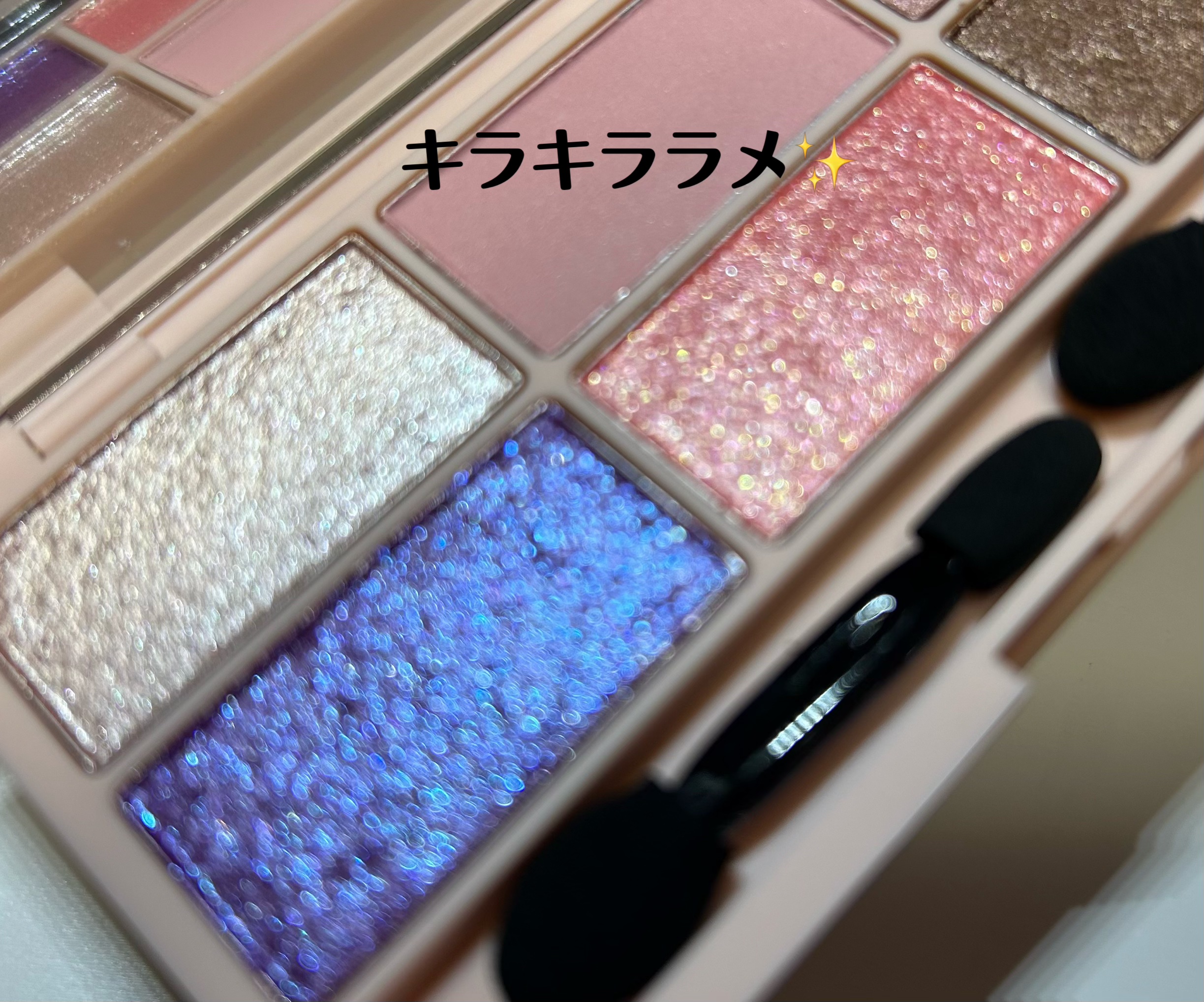 イロアソビ 6色アイパレット IR6E-03 モーヴ系/iroasobi/アイシャドウパレットを使ったクチコミ（3枚目）