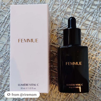 ルミエール ヴァイタルC/FEMMUE/ブースター・導入液を使ったクチコミ(1枚目)