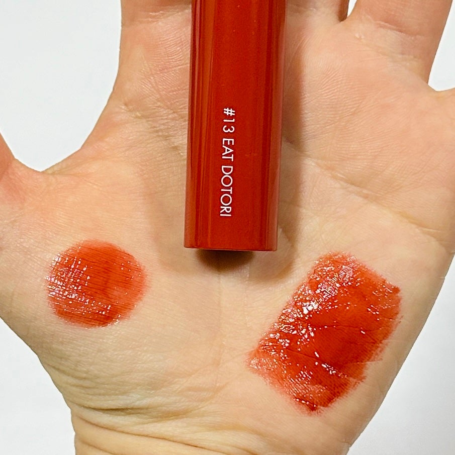 ジューシーラスティングティント/rom&nd/リップティントを使ったクチコミ(2枚目)