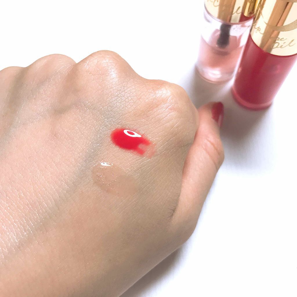 リップケアオイル/excel/リップグロスを使ったクチコミ(2枚目)