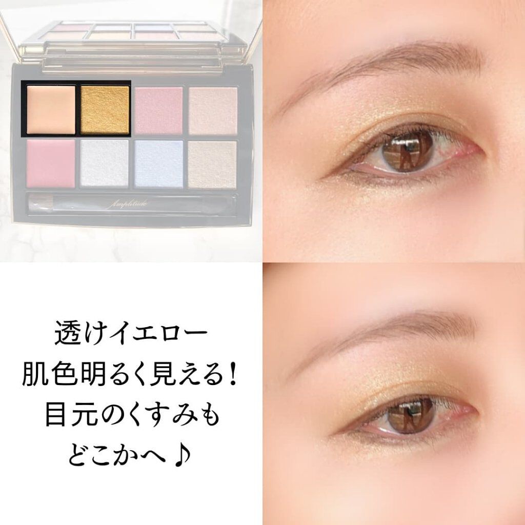 アイカラーパレット リミテッドコレクションa/Amplitude/アイシャドウパレットを使ったクチコミ（2枚目）