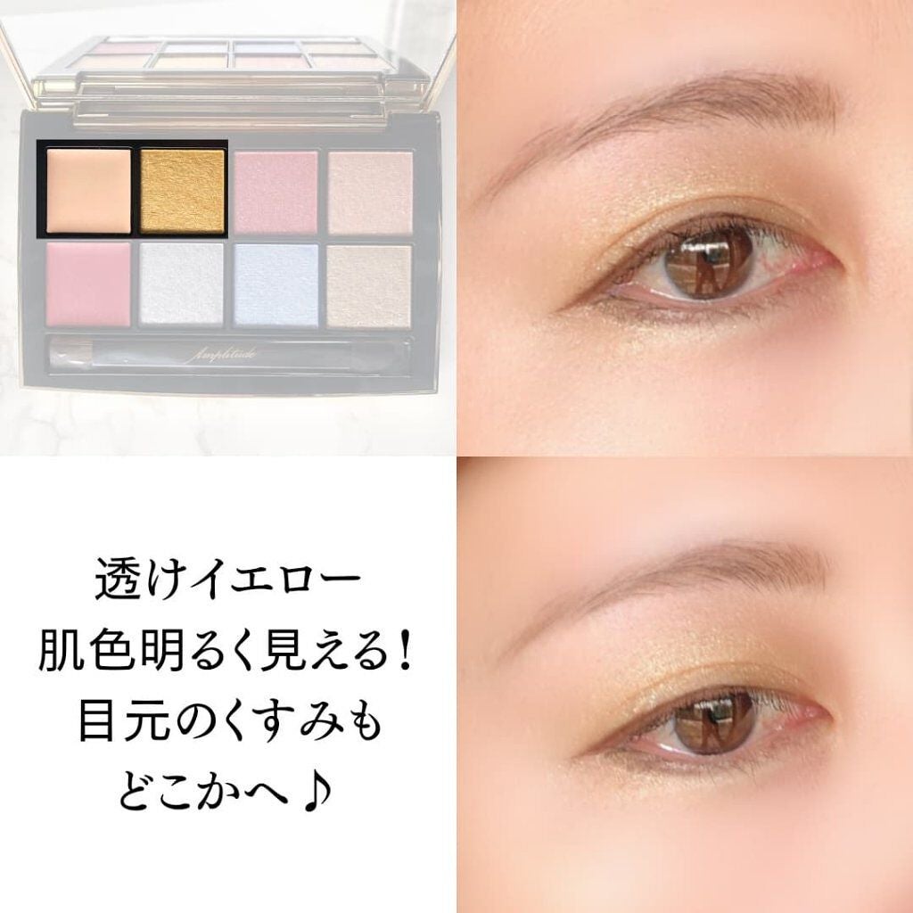 アイカラーパレット リミテッドコレクションa/Amplitude/アイシャドウパレットを使ったクチコミ(2枚目)