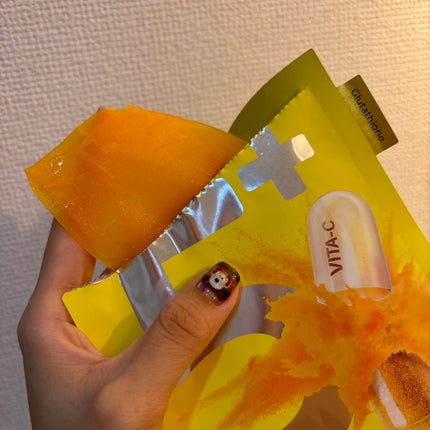 5番 白玉グルタチオンCふりかけマスク/numbuzin/シートマスク・パックを使ったクチコミ(4枚目)