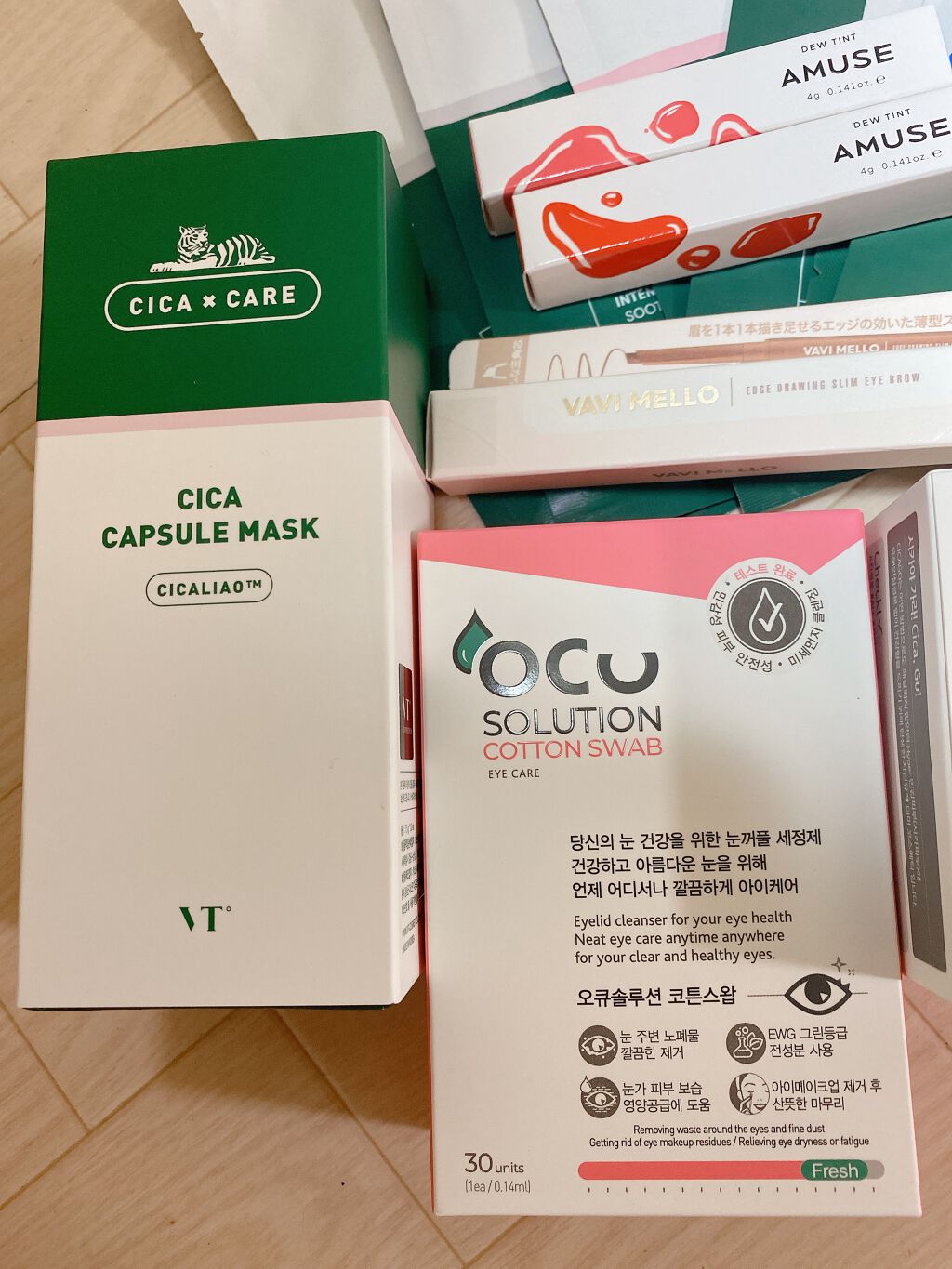 CICA カプセルマスク/VT/洗い流すパック・マスクを使ったクチコミ(1枚目)