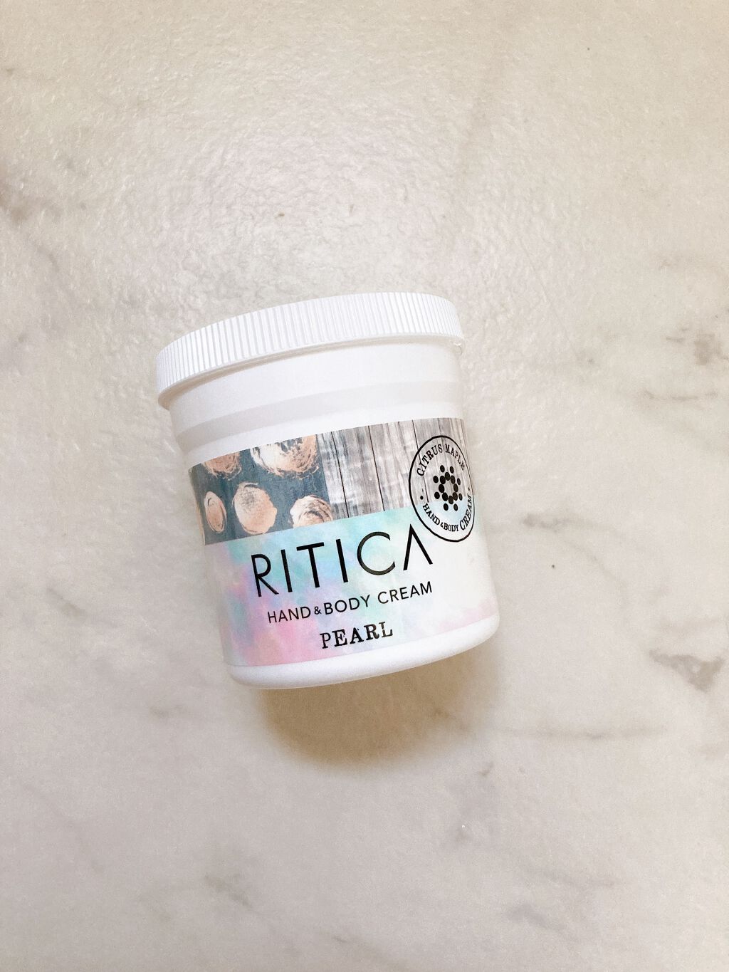 RITICA ハンド&ボディクリーム パール/ロゼット/ボディクリームを使ったクチコミ(1枚目)