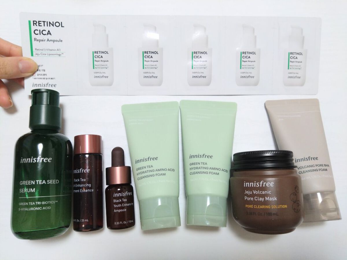 グリーンティーシード セラム N/innisfree/美容液を使ったクチコミ（1枚目）