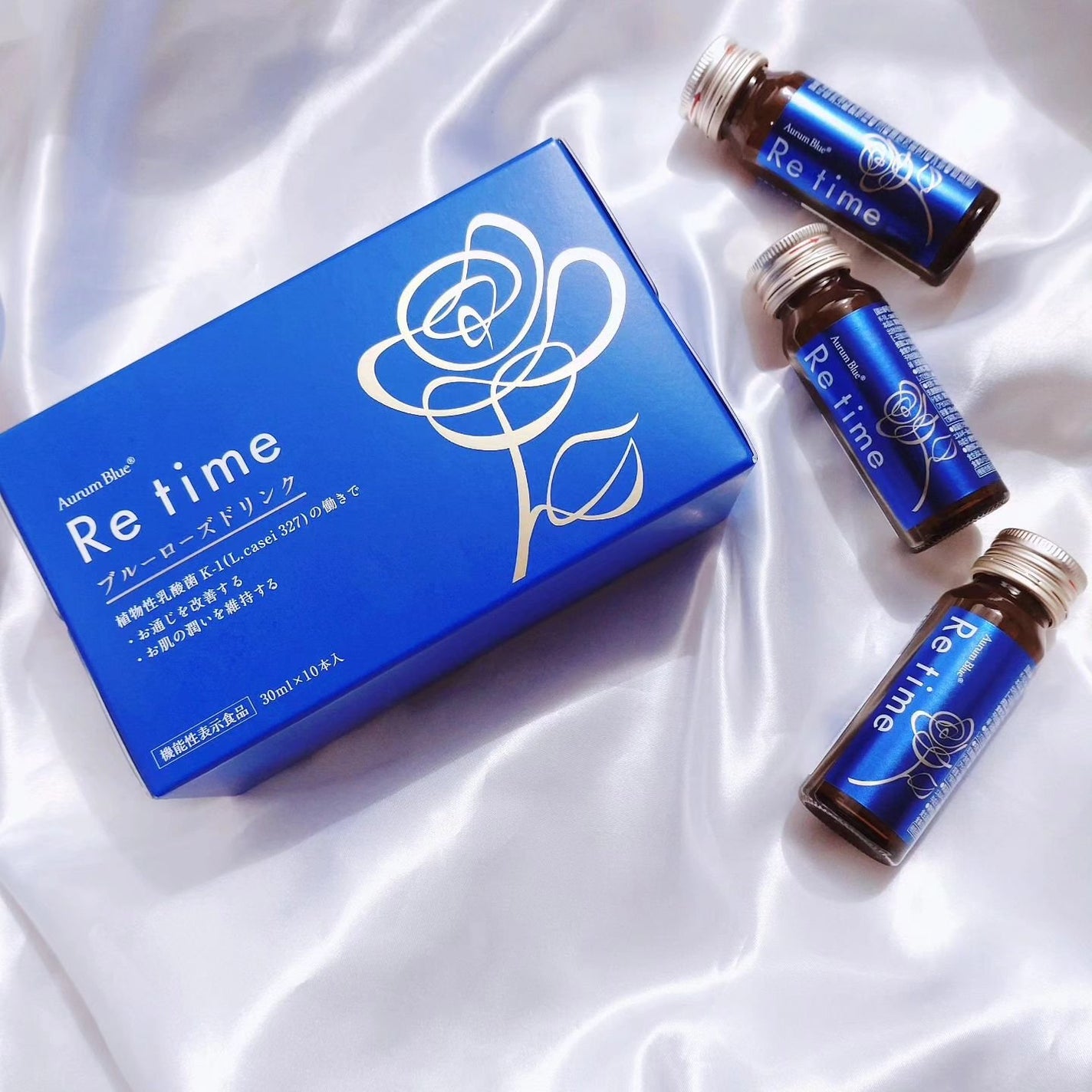 Re time ブルーローズドリンク/オーラムブルー/美容ドリンクを使ったクチコミ(2枚目)