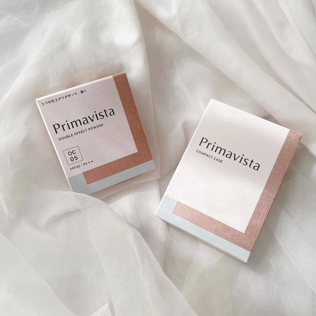 ダブルエフェクト パウダー/プリマヴィスタ/パウダーファンデーションを使ったクチコミ(2枚目)