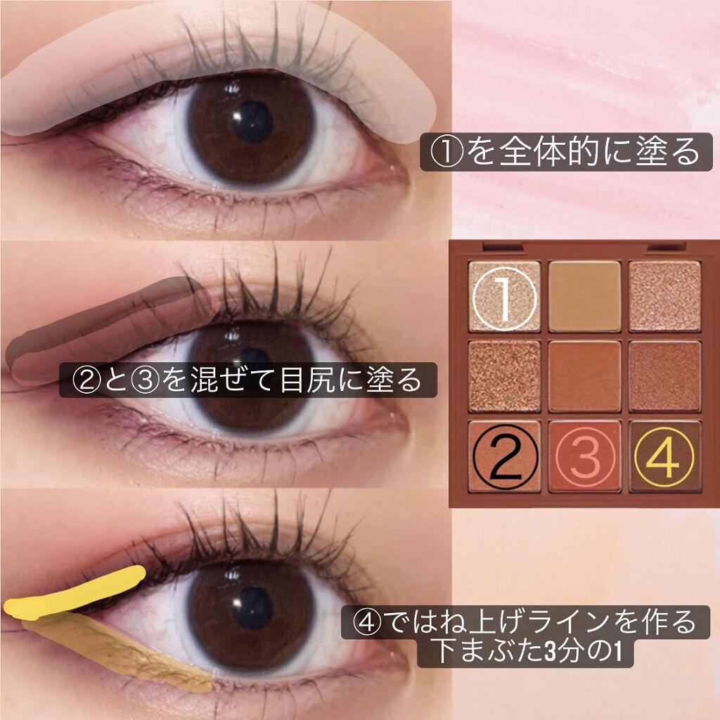 プレイカラーアイシャドウ メープルロード/ETUDE/アイシャドウパレットを使ったクチコミ（3枚目）