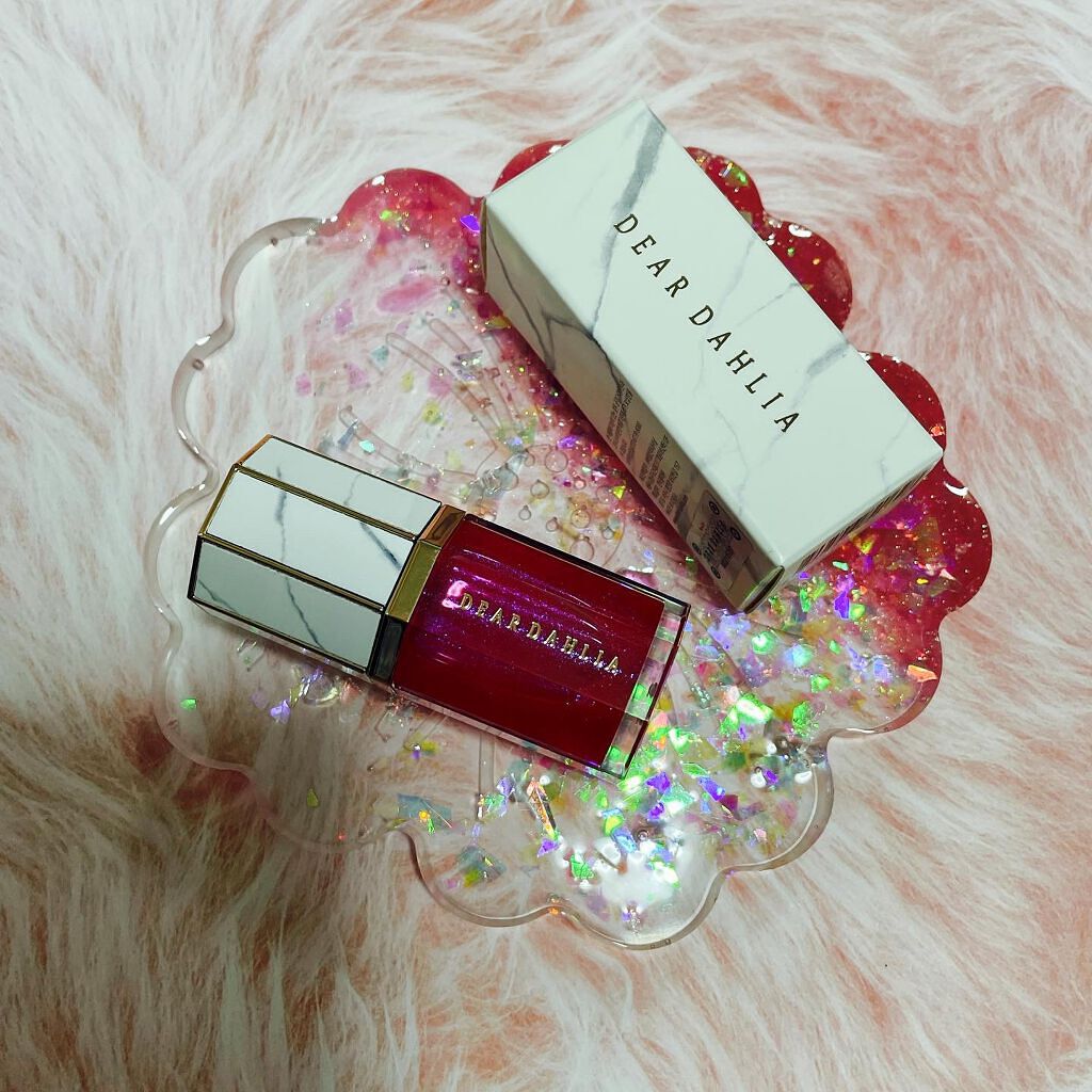 パラダイスオーロラシャインリップトリートメント/DEAR DAHLIA/リップグロスを使ったクチコミ（2枚目）