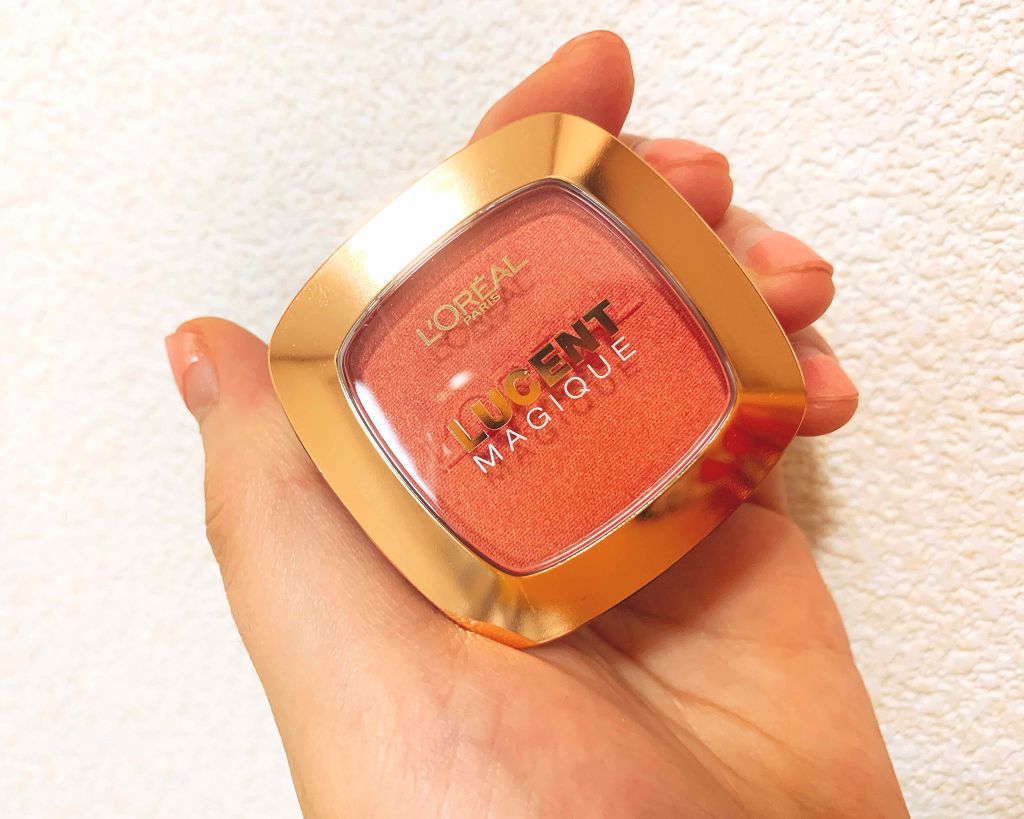 ルーセントマジック パウダーブラッシュ R1 ローズアリュール/ロレアル パリ/パウダーチークを使ったクチコミ（1枚目）