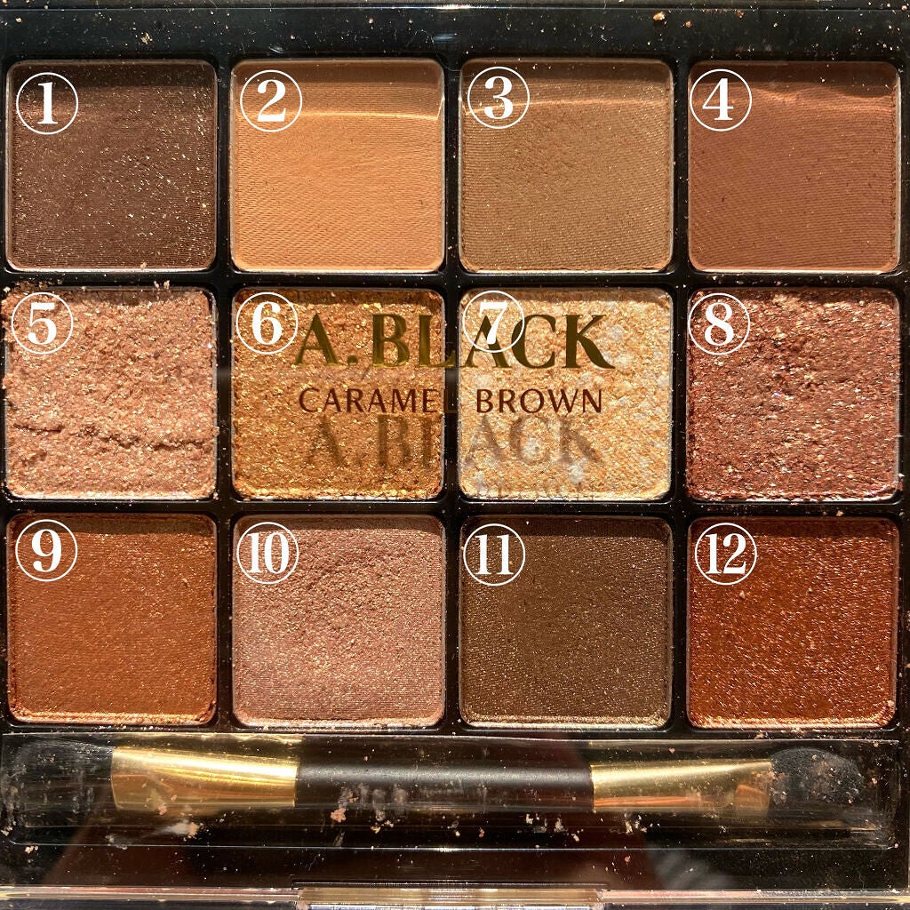 グラムチェンジマルチパレット/A.BLACK/マルチパレットを使ったクチコミ(5枚目)