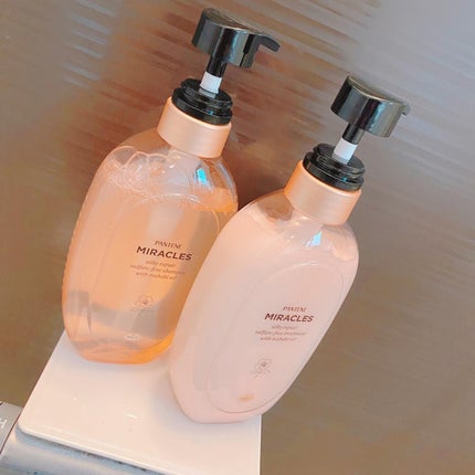 ミラクルズ サルフェート無添加&ジェントルリペア ボンドリペア シャンプー/トリートメント/パンテーン/市販シャンプーを使ったクチコミ(2枚目)