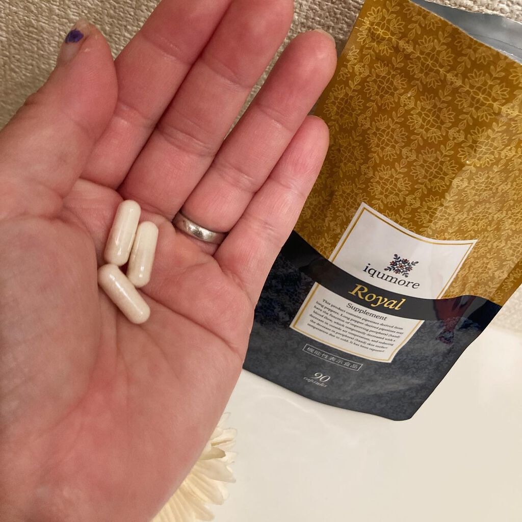 ロイヤルサプリメント/iqumore/美容サプリメントを使ったクチコミ（1枚目）
