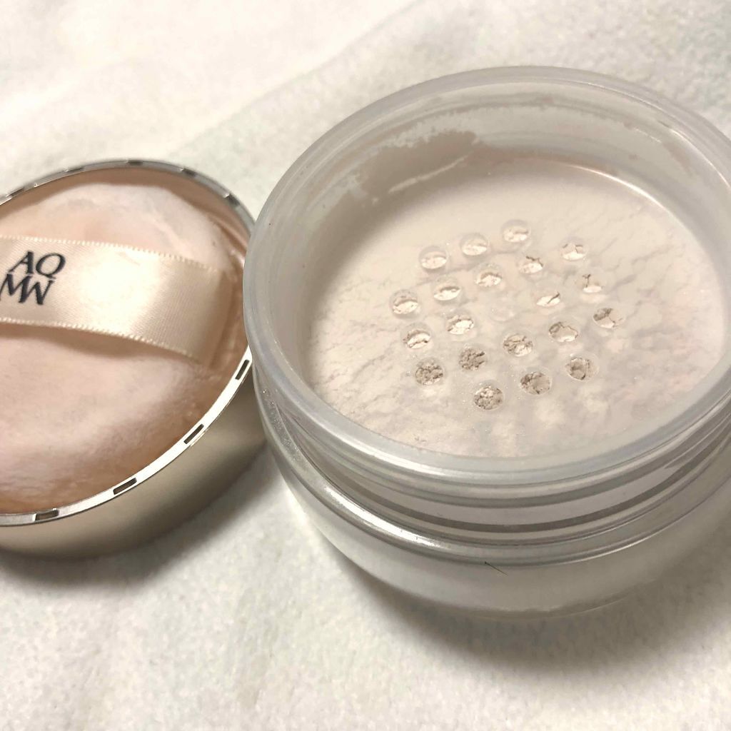 AQ MW フェイスパウダー/DECORTÉ/ルースパウダーを使ったクチコミ（2枚目）