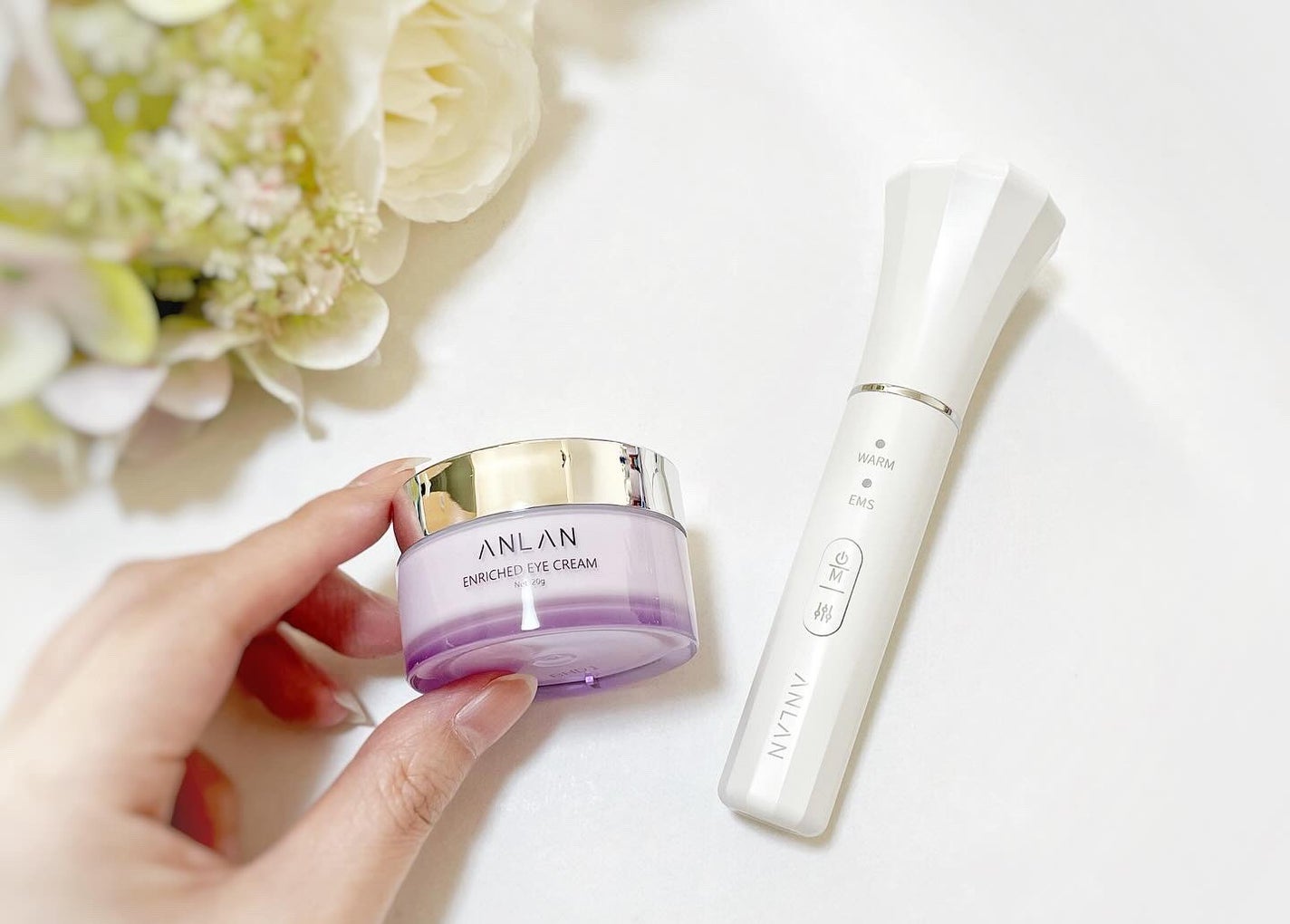 エンリッチドアイクリーム/ANLAN/フェイスクリームを使ったクチコミ(1枚目)