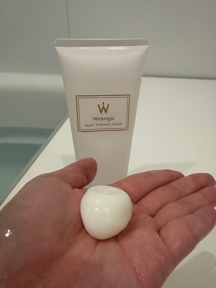 ウォンジョンヨ リペアシャンプー スムース/リペアトリートメント スムース/Wonjungyo/市販シャンプーを使ったクチコミ(3枚目)