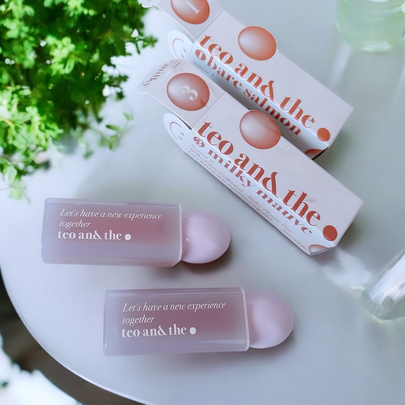 teo and the Milky Dotom Tint/タオアンダー/リップグロスを使ったクチコミ(1枚目)