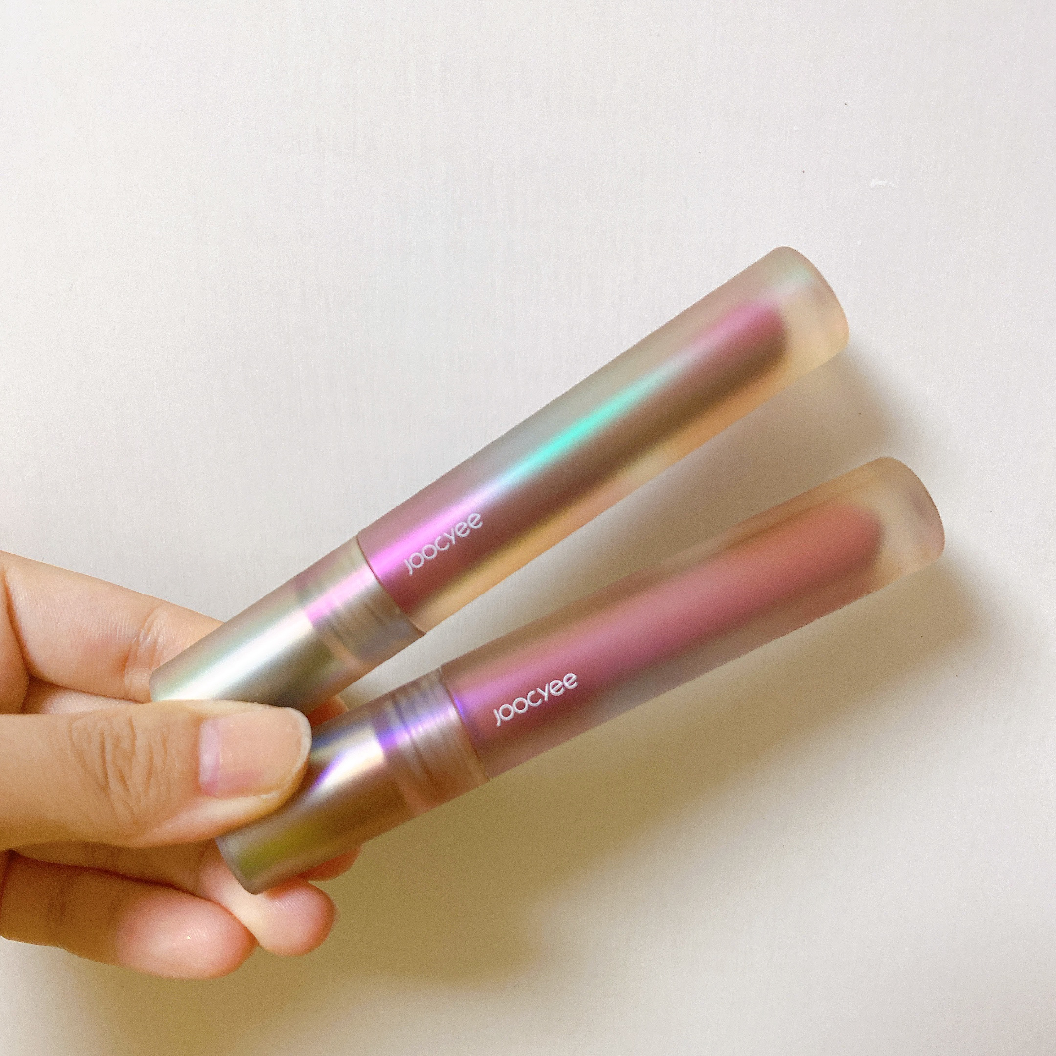 フルーツミラーリップグロス 07ハーフミルクティー/Joocyee/リップグロスを使ったクチコミ（1枚目）