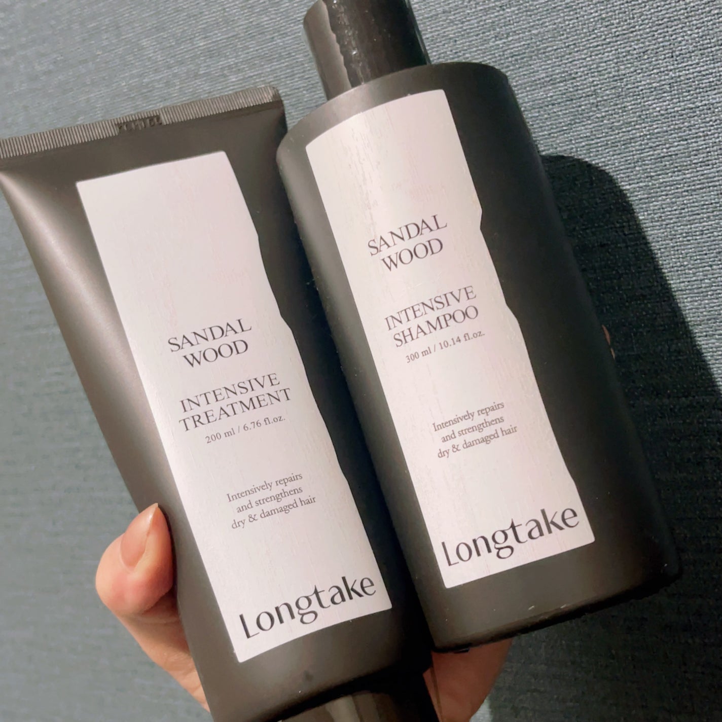 サンダルウッド インテンシブ シャンプー・トリートメント/Longtake/市販シャンプーを使ったクチコミ(1枚目)
